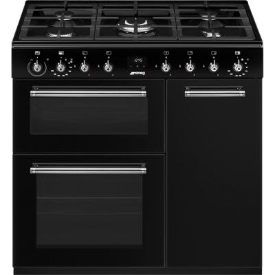 Location Piano de cuisson gaz SMEG CX93GMBL