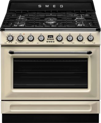 Piano De Cuisson Gaz Smeg Tr90Gmp