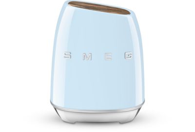 Bloc couteaux SMEG 6 pcs multi-usages bleu