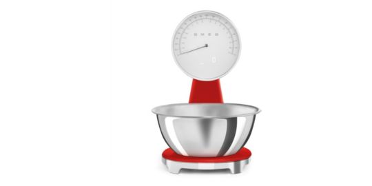 Balance de cuisine SMEG KSF01RDWW Rouge