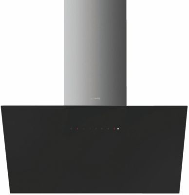 Hotte décorative murale inclinée SMEG KICV90BL2