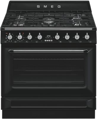 Piano de cuisson gaz SMEG TR90GPBL