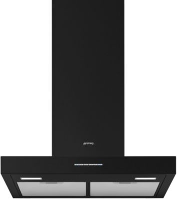 Hotte décorative murale SMEG KBT600MB