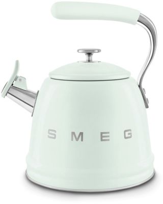 Bouilloire SMEG sifflante 2.3L vert pastel