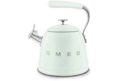 Bouilloire SMEG sifflante 2.3L vert pastel