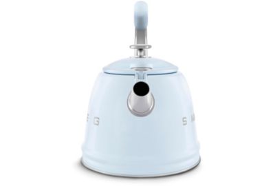 Bouilloire SMEG Sifflante 2.3L Bleu Pastel