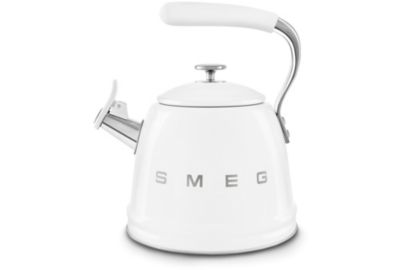 Bouilloire SMEG sifflante 2.3L blanc