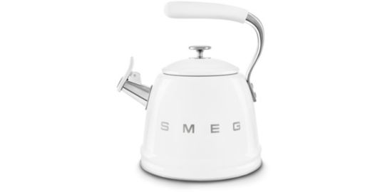 Bouilloire SMEG sifflante 2.3L blanc