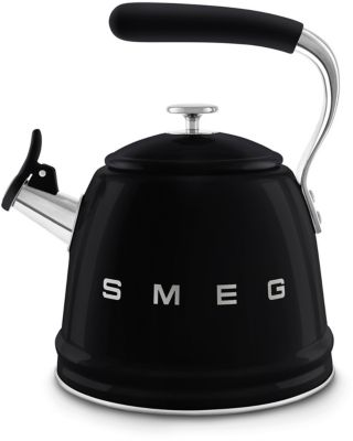 Bouilloire SMEG sifflante 2.3L noir