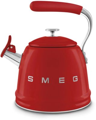 Bouilloire SMEG Sifflante 2.3L Rouge