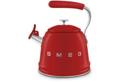 Bouilloire SMEG Sifflante 2.3L Rouge
