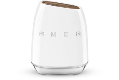 Bloc couteaux SMEG 6 couteaux multi-usage blanc