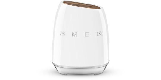 Bloc couteaux SMEG 6 couteaux multi-usage blanc
