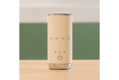 Mousseur à lait SMEG crème années 50 MFF02CREU