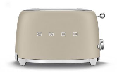 Grille-pain SMEG TSF01MLMEU Années 50 Beige lin