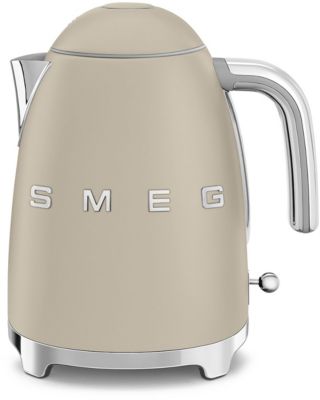 Bouilloire SMEG KLF03MLMEU Années 50 Beige lin