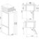 Location Réfrigérateur combiné SMEG FC48BGND