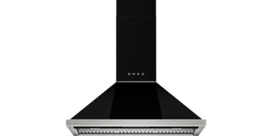 Hotte décorative murale SMEG KCU94BL