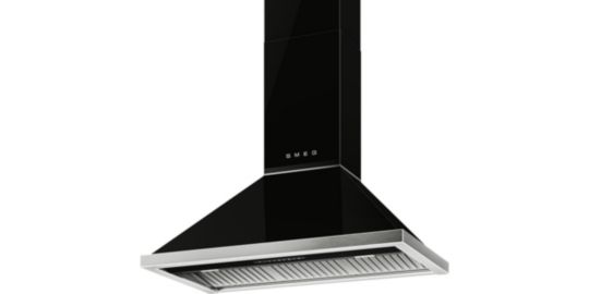 Hotte décorative murale SMEG KCU94BL