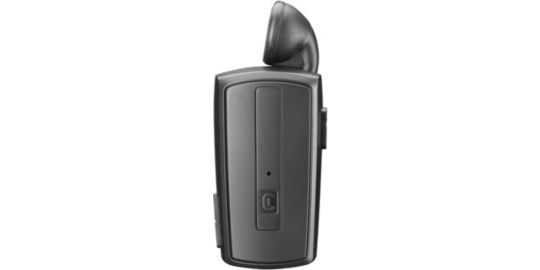 Ecouteurs CELLULARLINE main-libre clip BT écouteur rétractable