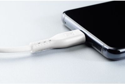 Câble de charge CELLULARLINE 60cm Lightning blanc