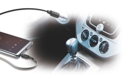 Adaptateur Jack CELLULARLINE Jack 3.5mm noir