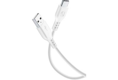 Câble de charge CELLULARLINE 60cm USB-C blanc