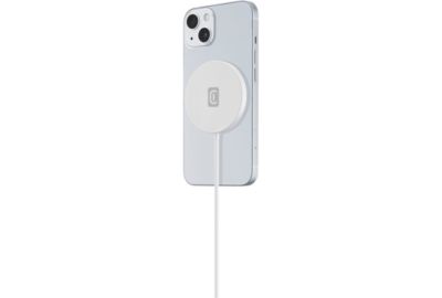 Chargeur induction CELLULARLINE 7.5W MagSafe blanc
