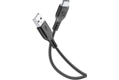 Câble de charge CELLULARLINE 1.2M USB-A vers USB-C noir