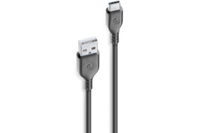 Câble de charge CELLULARLINE 1.2M USB-A vers USB-C noir