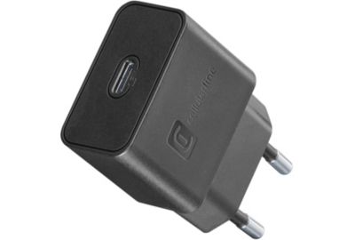 Chargeur CELLULARLINE 15W USB-C PD Samsung noir