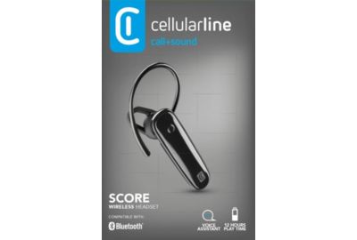 Ecouteurs CELLULARLINE mono noir BTSCOREK
