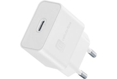 Chargeur CELLULARLINE 25W USB-C PD Samsung blanc