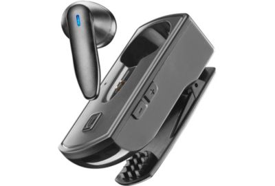 Ecouteurs CELLULARLINE main-libre clip BT pro écouteur noir