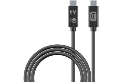 Câble de charge CELLULARLINE 2M USB-C vers USB-C 240W 40Gbps