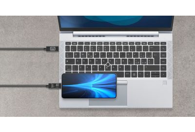Câble de charge CELLULARLINE 2M USB-C vers USB-C 240W 40Gbps