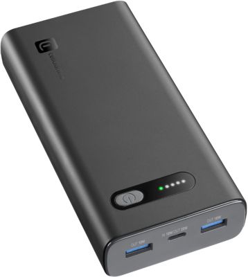 Batterie externe CELLULARLINE 20000mAh 2x18W PD USB-C noir