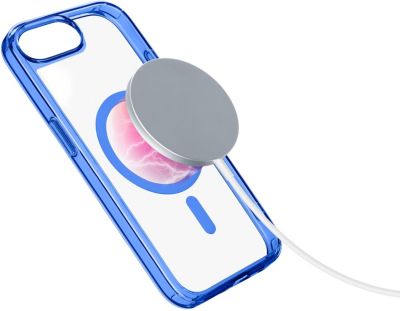 Coque CELLULARLINE iPhone  16e MagSafe bleu