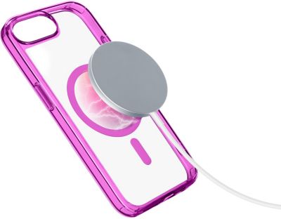 Coque CELLULARLINE iPhone  16e Magsafe rose