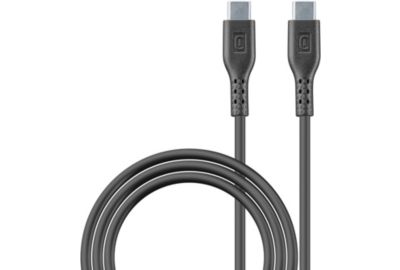 Câble de charge CELLULARLINE 2M USB-C vers USB-C 100W noir