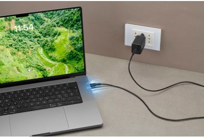 Câble de charge CELLULARLINE 2M USB-C vers USB-C 100W noir