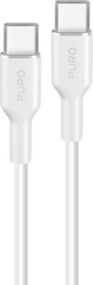 Câble USB PURO 3A en Silicone 60W USB-C Vers USB-C