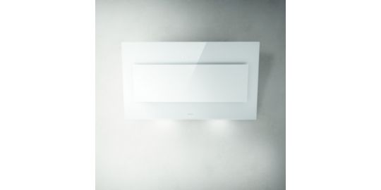 Hotte décorative murale inclinée ELICA PRF0079556C VERTIGO WH/F/120