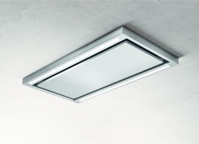 Aurica 90 hotte aspirante 90 cm évacuation : 610 m³/h led verre