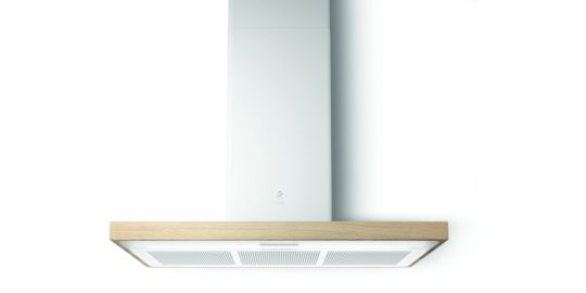 Hotte décorative murale ELICA BIO WH/A/90 ROVERE