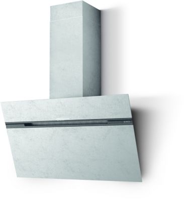 Hotte décorative murale inclinée ELICA STRIPE URBAN ZINC/A/90