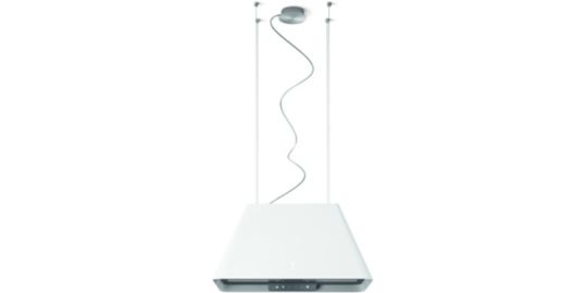 Hotte décorative îlot ELICA IKONA LIGHT WH/F/60