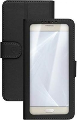 Etui GENERIC Coque Celly L avec fenêtre noire pour mo