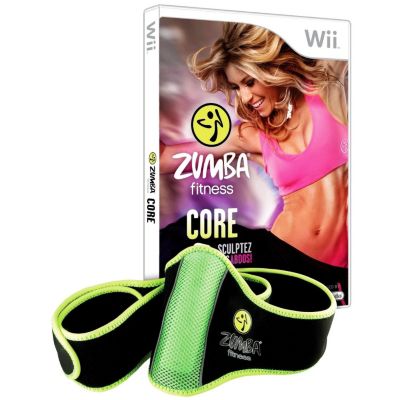 Jeu Wii DIGITAL BROS Zumba Core + ceinture Reconditionné Jeu Wii DIGITAL BROS Zumba Core + ceinture Reconditionné