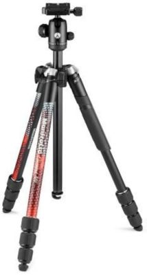 Trépied MANFROTTO Element MII Aluminium Red 4 Sections BH